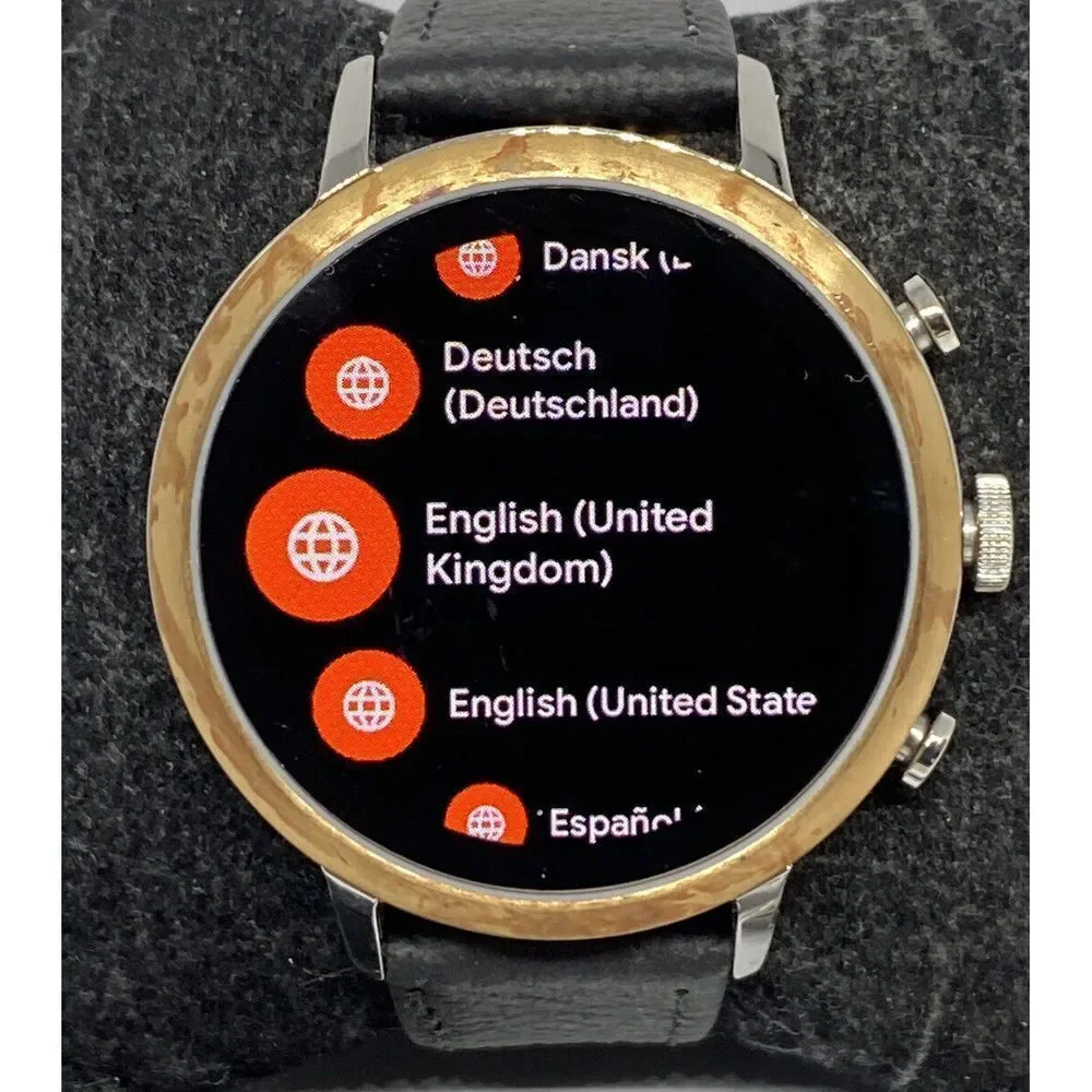 Fossil Gen 4 Authentic Digital Dial Smart Watch Custom Band FTW6016 LT335